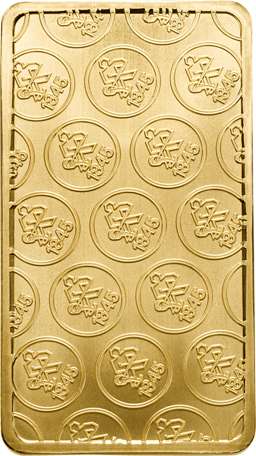 50g Goldbarren Heimerle und Meule