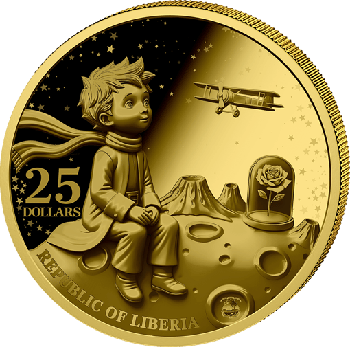 0,5g Gold Kleiner Prinz 2026 (Auflage: 5.000 | Polierte Platte)