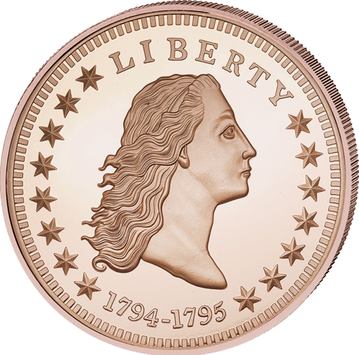 5 Unze Kupfer Flowing Hair Liberty 2026 (Lady Liberty Series | Auflage: 2.500 | Polierte Platte)