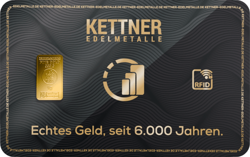 1g Goldbarren Heimerle und Meule (Kettner Edelmetalle)