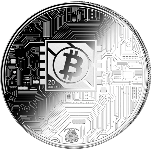 1 Unze Silber Bitcoin 2025 (Auflage: 5.000 | Polierte Platte)