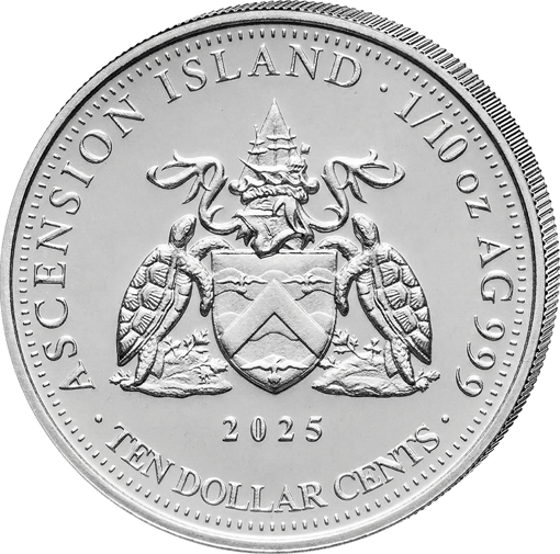 1/10 Unze Silber Ascension Island 2025