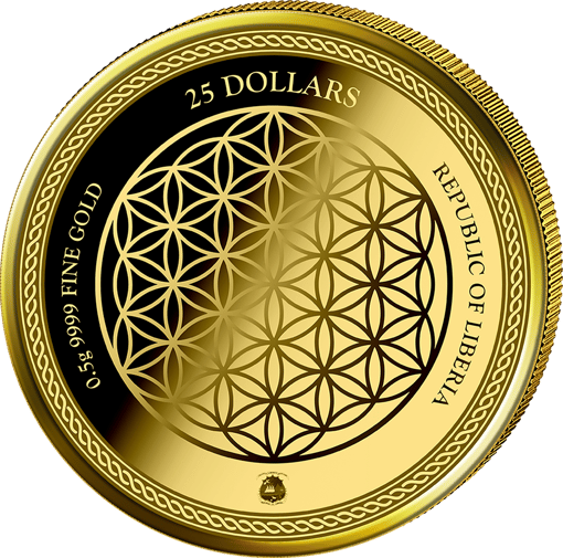 0,5g Gold Lebensbaum 2025 (Auflage: 5.000 | Polierte Platte)