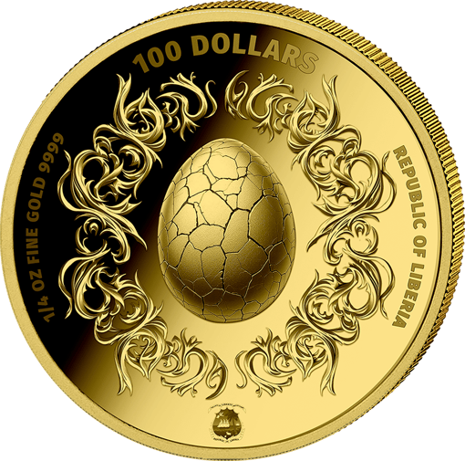 1/4 Unze Gold Phoenix 2026 (Auflage: 299 | Polierte Platte)