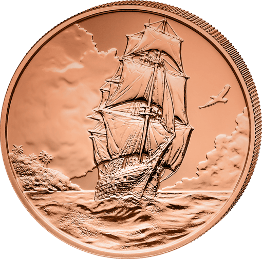 1/4 Unze Kupfer Ascension Island 2025