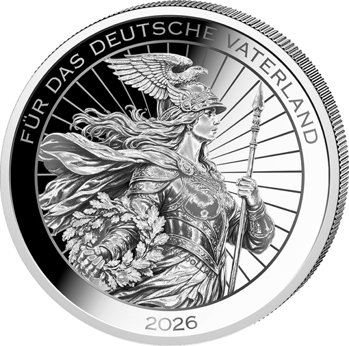 1/10 Unze Silber Deutscher Adler 2026 (Prooflike)