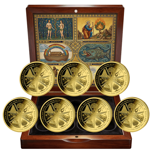 Gold Bibel Set 2026 (Auflage: 250 | Polierte Platte)