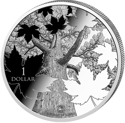 1/50 Unze Silber Triple Maple Leaf 2026 (Polierte Platte)