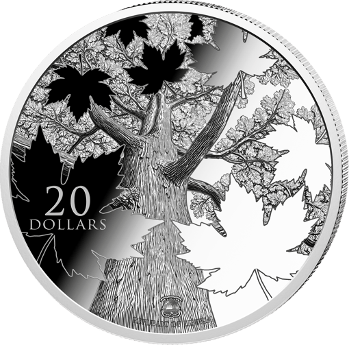 1/50 Unze Silber Triple Maple Leaf 2026 (Polierte Platte)