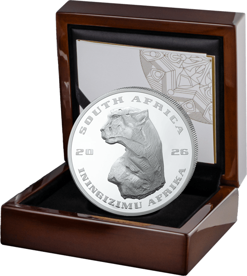 2 Unze Silber African Range Gepard 2026 (Auflage: 2.000 | High Relief | Polierte Platte)