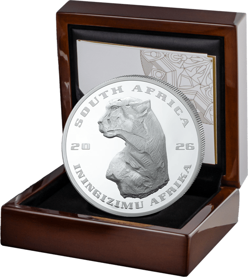 5 Unze Silber African Range Gepard 2026 (Auflage: 350 | High Relief | Polierte Platte)