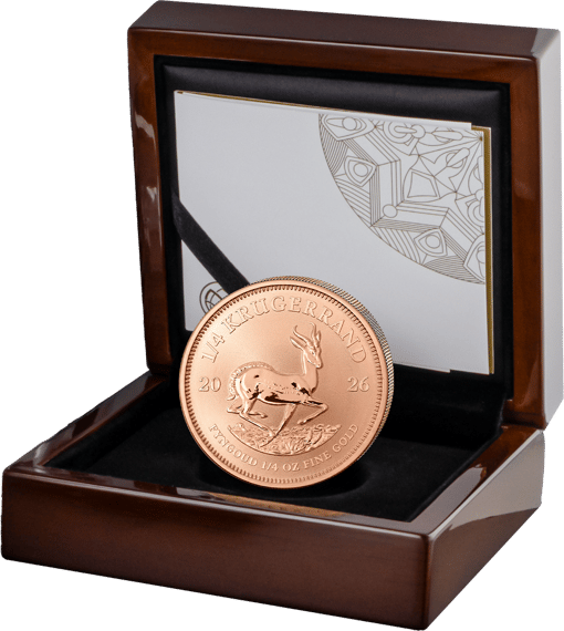 1/4 Unze Gold Krügerrand Reverse Proof 2026 (Auflage: 500 | Polierte Platte Motiv )