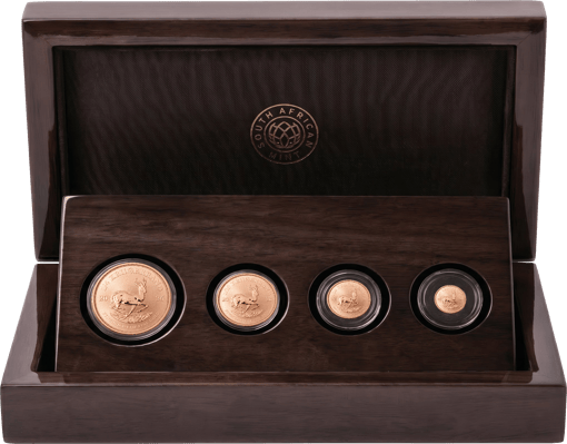 Krügerrand 4 Münzen Fractional Set Reverse Proof 2026 (Auflage: 400 | Polierte Platte Motiv)