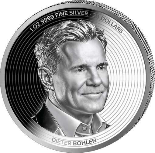 1 Unze Silber Dieter Bohlen 2026 (Auflage: 999 | Polierte Platte)
