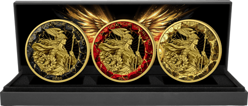 Silber Deutscher Adler Set 2026 (Auflage: 50 | teilvergoldet)