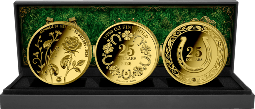 Gold-Glückset 2026 (Auflage: 250 | Polierte Platte)