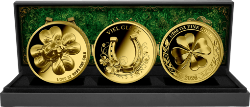 Gold-Glückset 2026 (Auflage: 250 | Polierte Platte)