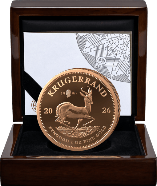 1 Unze Gold Krügerrand Willy Brandt Privy Mark 2026 PP (Auflage: 100 | Polierte Platte)
