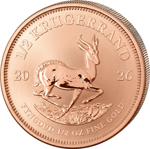 Krügerrand 6 Goldmünzen Prestige Set Reverse Proof 2026 (Auflage: 400 | Polierte Platte)
