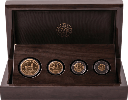 Krügerrand 4 Münzen Fractional Set Willy Brandt Privy Mark 2026 PP (Auflage: 150 | Polierte Platte)