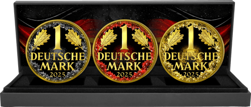 Silbermark Deutschland Edition Set 2026 (Auflage: 50 | teilvergoldet)