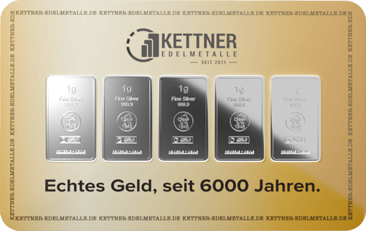 Kettner-Karte, 5 × 1 g
