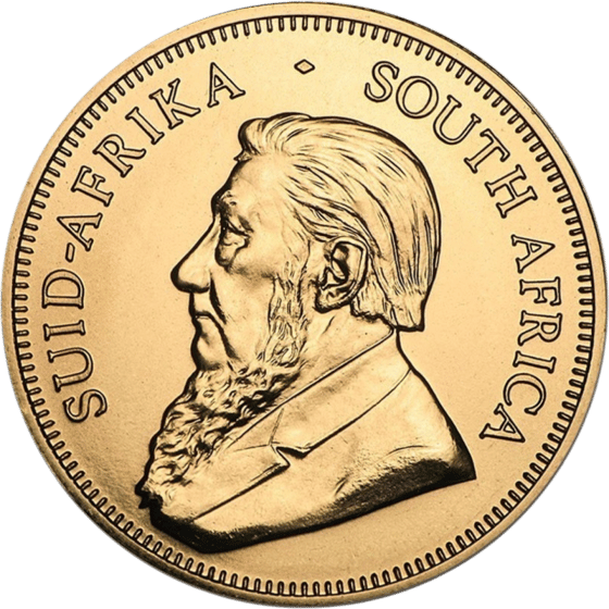 Seite mit dem Porträt von Paul Kruger und der Umschrift SUID-AFRIKA SOUTH AFRICA