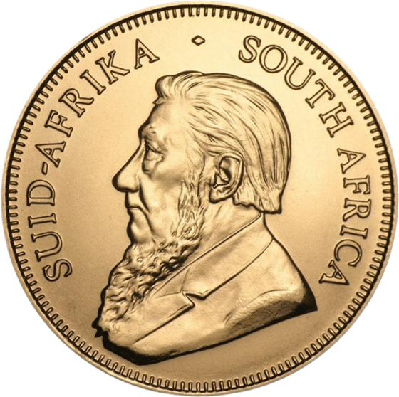 Seite mit dem Porträt von Paul Kruger und der Umschrift SUID-AFRIKA SOUTH AFRICA