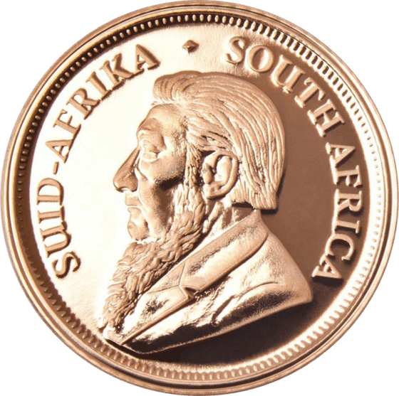 Seite mit dem Porträt von Paul Kruger und der Umschrift SUID-AFRIKA SOUTH AFRICA