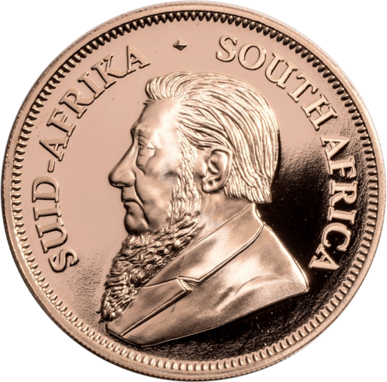 Seite mit dem Porträt von Paul Kruger und der Umschrift SUID-AFRIKA SOUTH AFRICA
