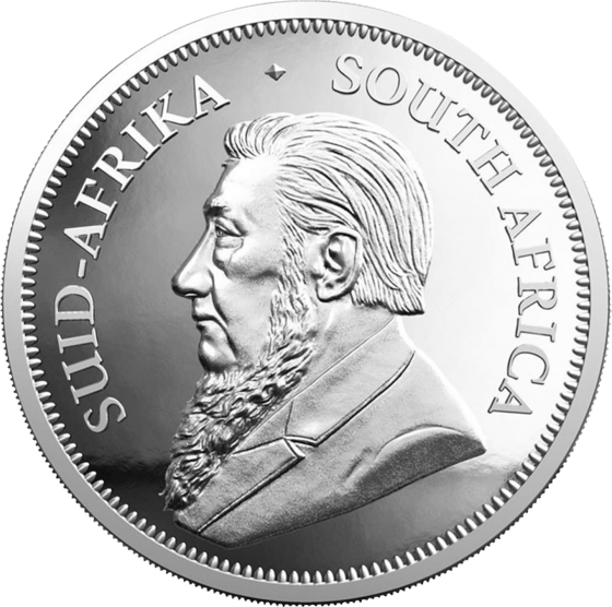 Seite mit dem Porträt von Paul Kruger und der Umschrift SUID-AFRIKA SOUTH AFRICA