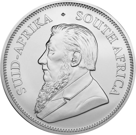 Seite mit dem Porträt von Paul Kruger und der Umschrift SUID-AFRIKA SOUTH AFRICA