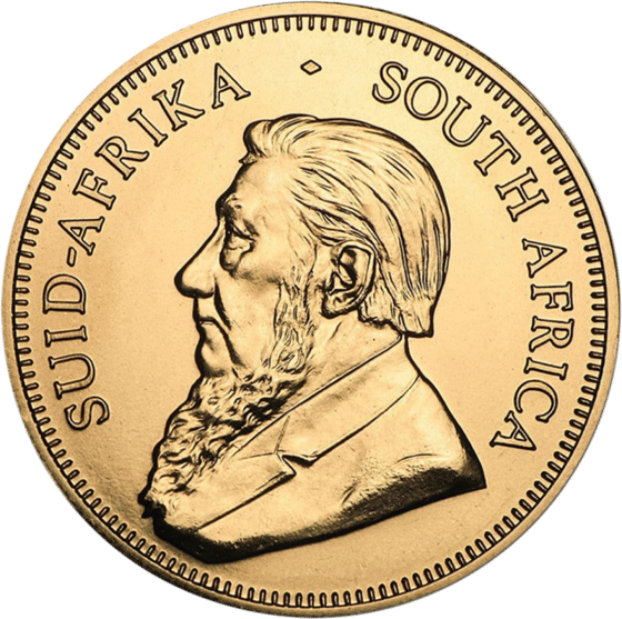Seite mit dem Porträt von Paul Kruger und der Umschrift SUID-AFRIKA SOUTH AFRICA