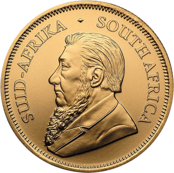 Seite mit dem Porträt von Paul Kruger und der Umschrift SUID-AFRIKA SOUTH AFRICA