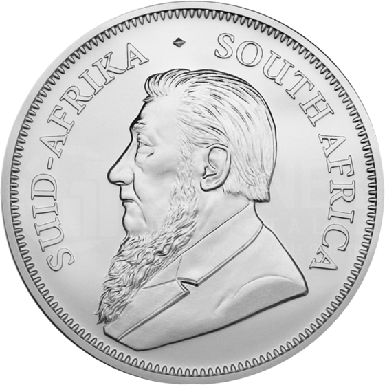 Seite mit dem Porträt von Paul Kruger und der Umschrift SUID-AFRIKA SOUTH AFRICA