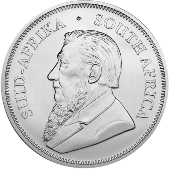 Seite mit dem Porträt von Paul Kruger und der Umschrift SUID-AFRIKA SOUTH AFRICA