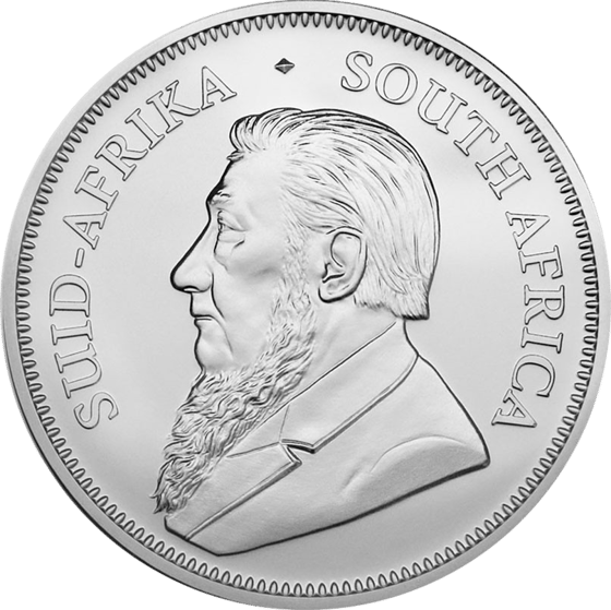 Seite mit dem Porträt von Paul Kruger und der Umschrift SUID-AFRIKA SOUTH AFRICA