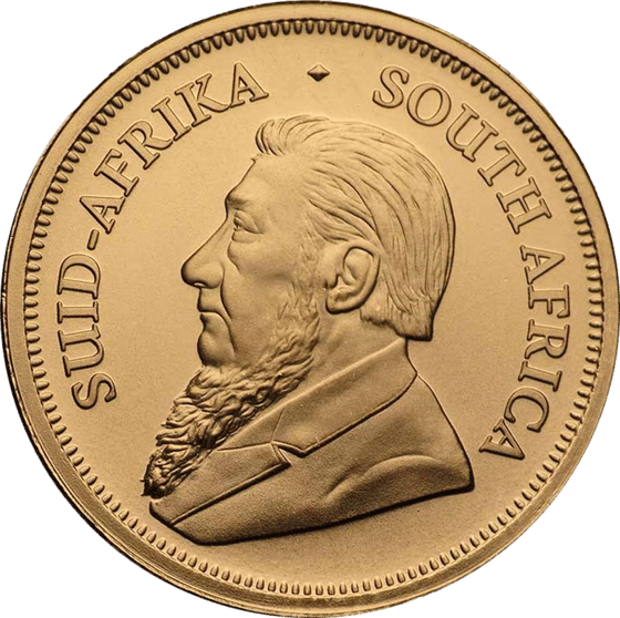 Seite mit dem Porträt von Paul Kruger und der Umschrift SUID-AFRIKA SOUTH AFRICA