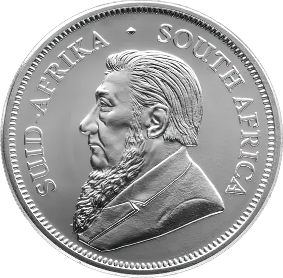Seite mit dem Porträt von Paul Kruger und der Umschrift SUID-AFRIKA SOUTH AFRICA
