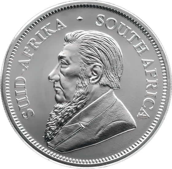 Seite mit dem Porträt von Paul Kruger und der Umschrift SUID-AFRIKA SOUTH AFRICA