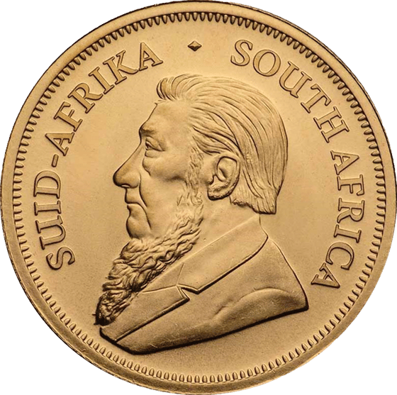 Seite mit dem Porträt von Paul Kruger und der Umschrift SUID-AFRIKA SOUTH AFRICA
