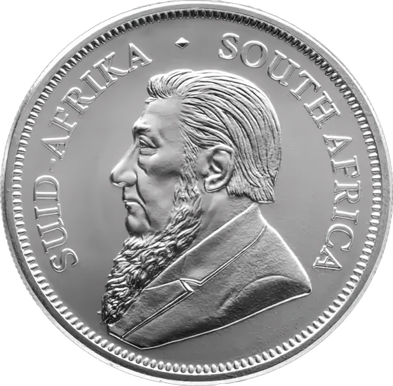 Seite mit dem Porträt von Paul Kruger und der Umschrift SUID-AFRIKA SOUTH AFRICA