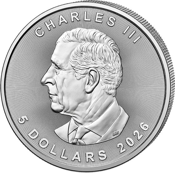 Lado con el retrato del rey Carlos III y debajo el valor nominal y el año