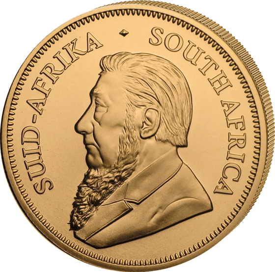 Seite mit dem Porträt von Paul Kruger und der Umschrift SUID-AFRIKA SOUTH AFRICA
