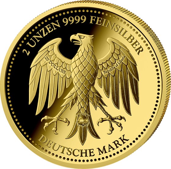 Rückseite mit dem Adler