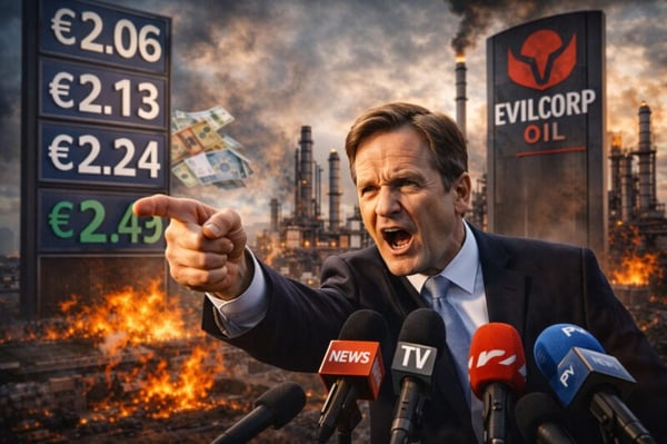 Sprit über zwei Euro – und die Politik entdeckt plötzlich den „bösen Konzern“