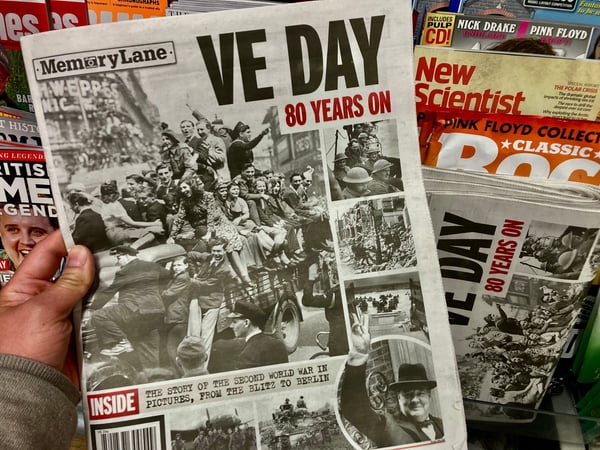 VE-Day Friedensfeier 1945