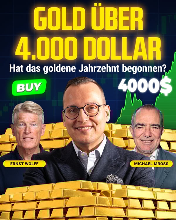 Gold über 4.000 Dollar – Hat das goldene Jahrzehnt begonnen?