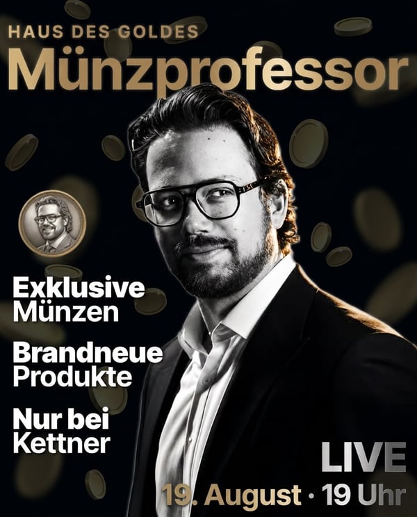 Münzprofessor Live am 19. August 2026