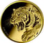 0,5g Gold Majestätischer Tiger 2025 (Auflage: 5.000 | Polierte Platte)